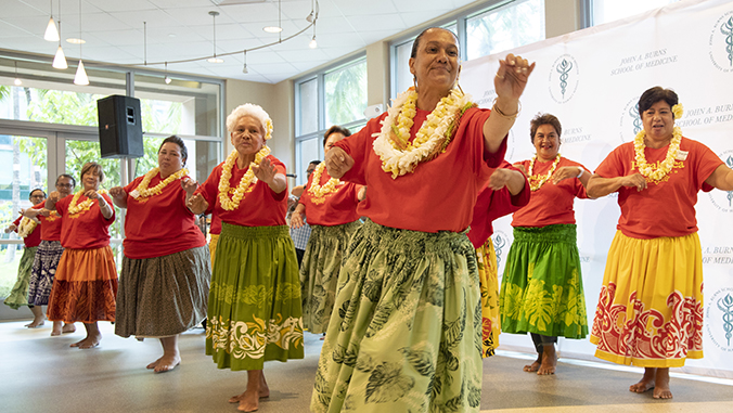 dancing hula