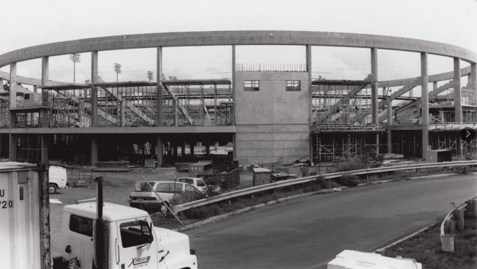 Stan Sheriff Center being constructed