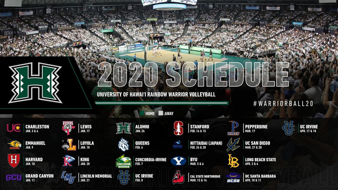 men's volleyball schedule