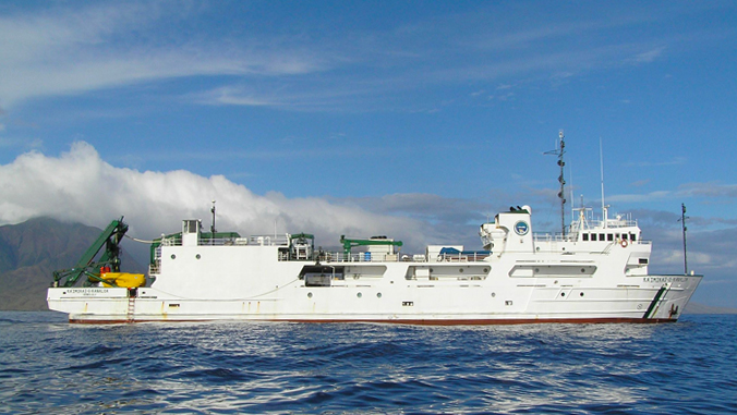 research vessel