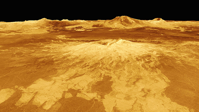 volcano on Venus