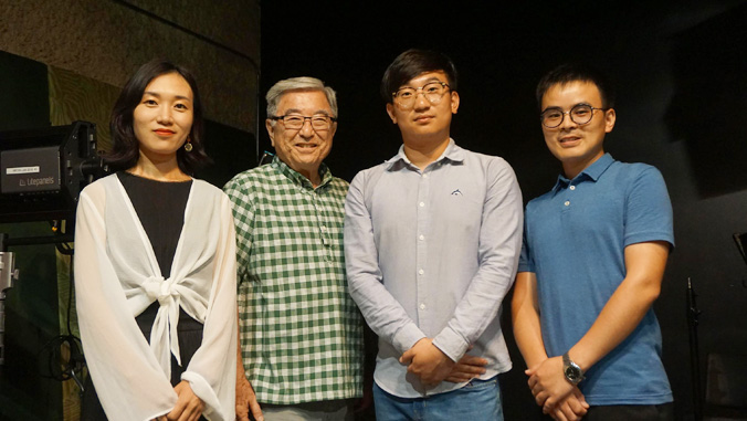four asian journalists