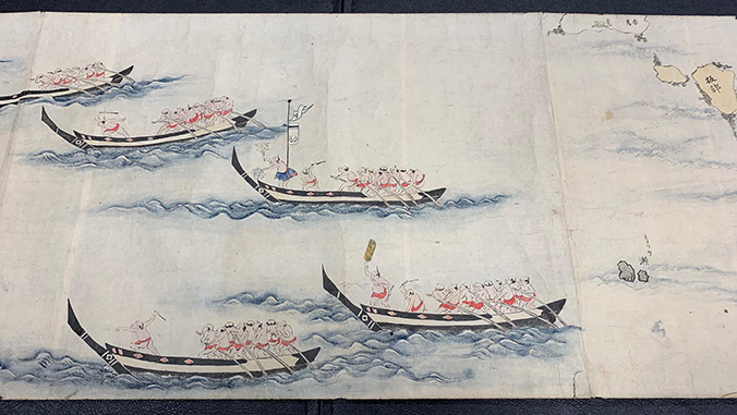 Whaling boats