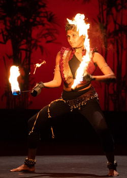 desi fire dancer