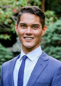 man smiling