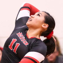 Women’s volleyball outside hitters celebrated as Pepsi Seniors