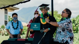 graduate saying speech