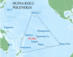 Polynesian Triangle map