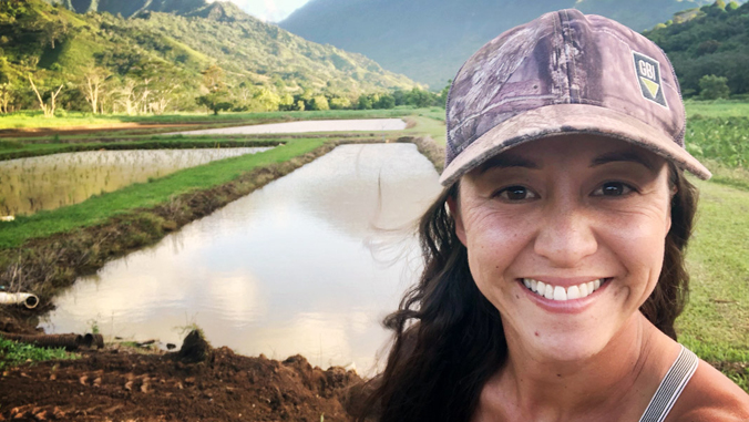 woman on Kauai