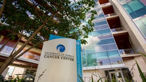 exterior shot of cancer center
