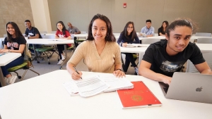 students in classroom