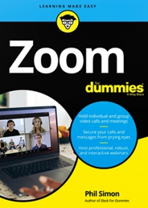Zoom for Dummies book cover