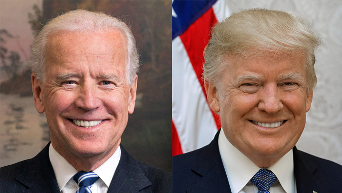 Biden and trump