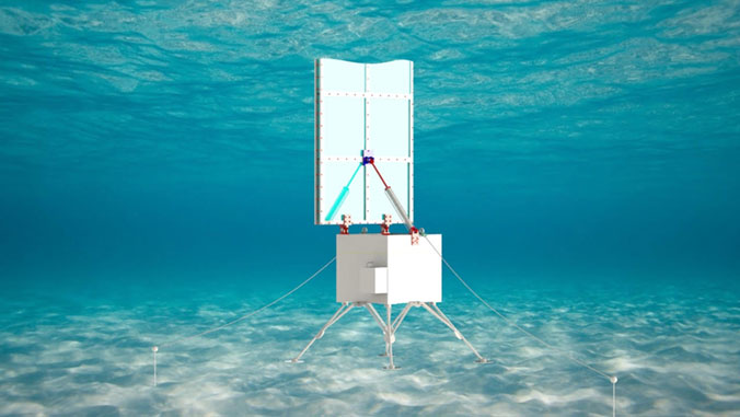 desalination system prototype under water