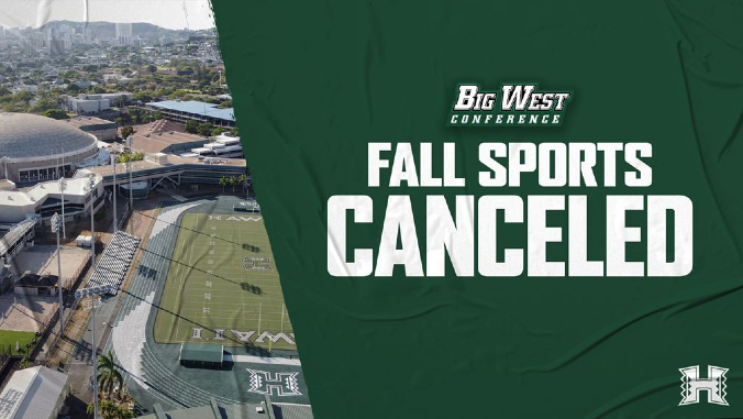 big west fall sports canceled