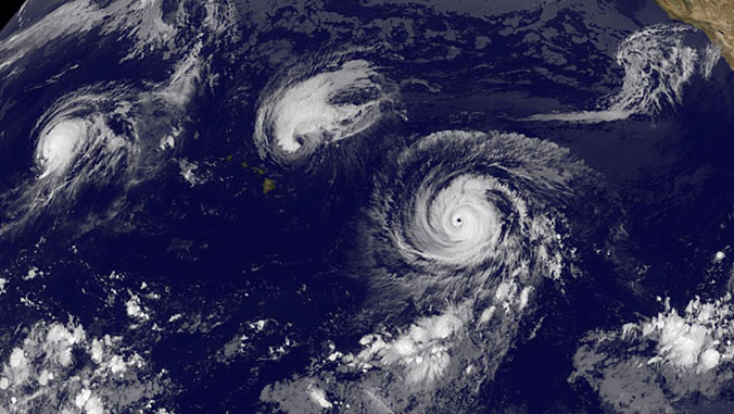 Doubling Tropical Cyclone Risk To Hawaii Possible University Of Hawaiʻi System News