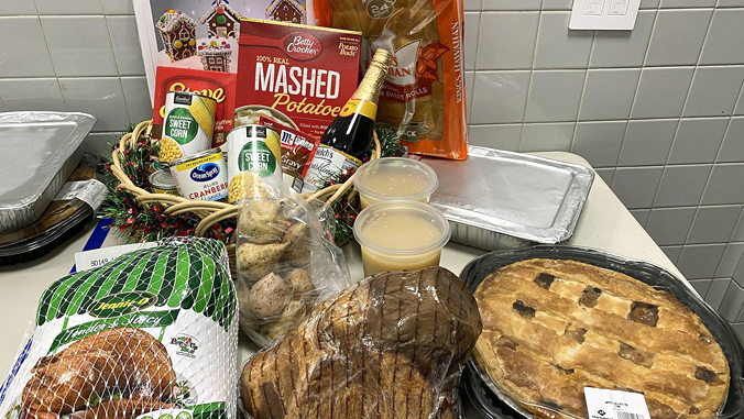 holiday food basket