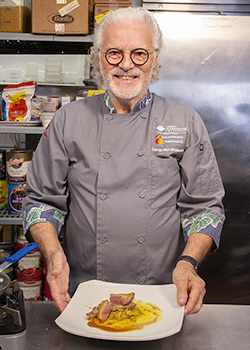 chef in a kitchen