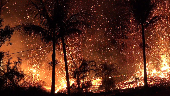 kilauea eruption in 2018