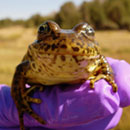Beyond infection, fungus alters endangered frog’s microbiome