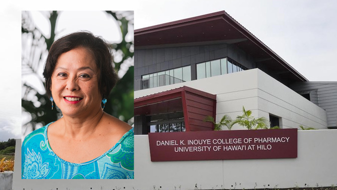 Carolyn Ma and DKICP building