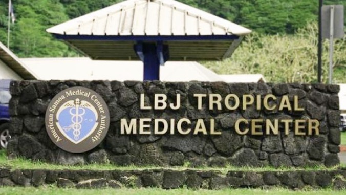 sign in front of medical center