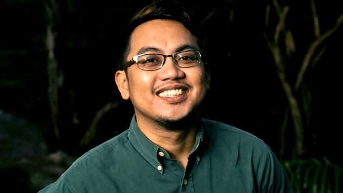 man smiling