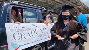 graduate by car