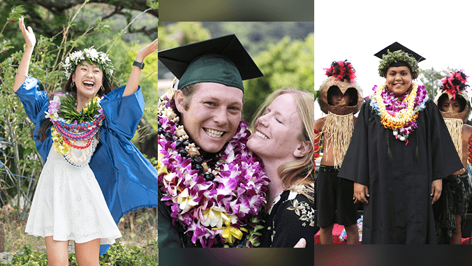 3 U H grads
