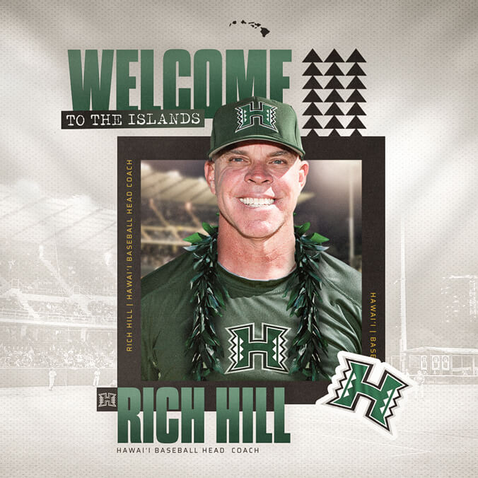 Rich Hill tabbed as UH Mānoa baseball head coach