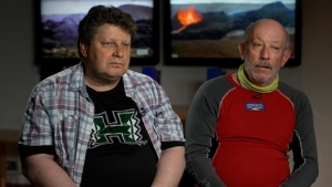 two men on television