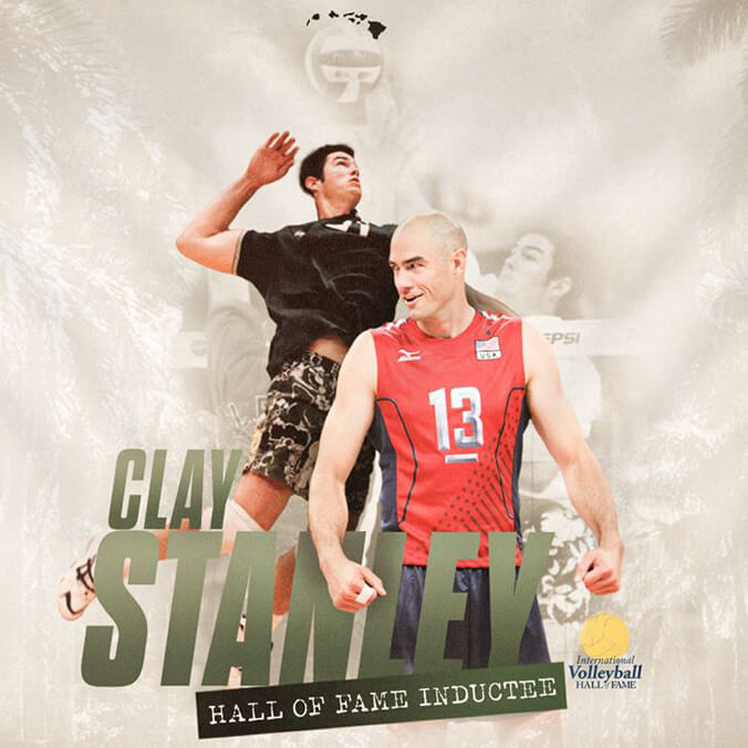 Former Olympian Clay Stanley inducted into Volleyball Hall of Fame