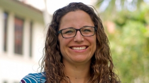 person smiling at camera