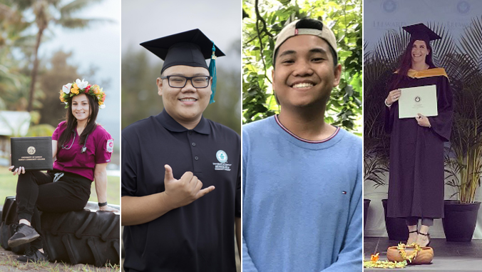 Four Hawaii Promise recipients