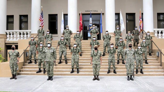 NROTC cadre