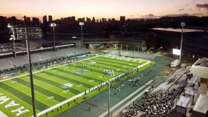 U H Manoa football field