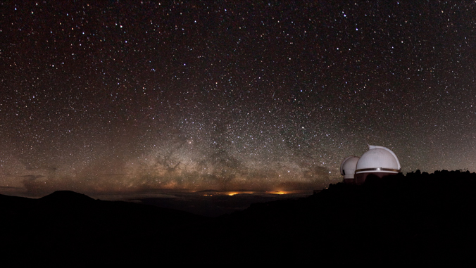 Telescopes on Maunakea