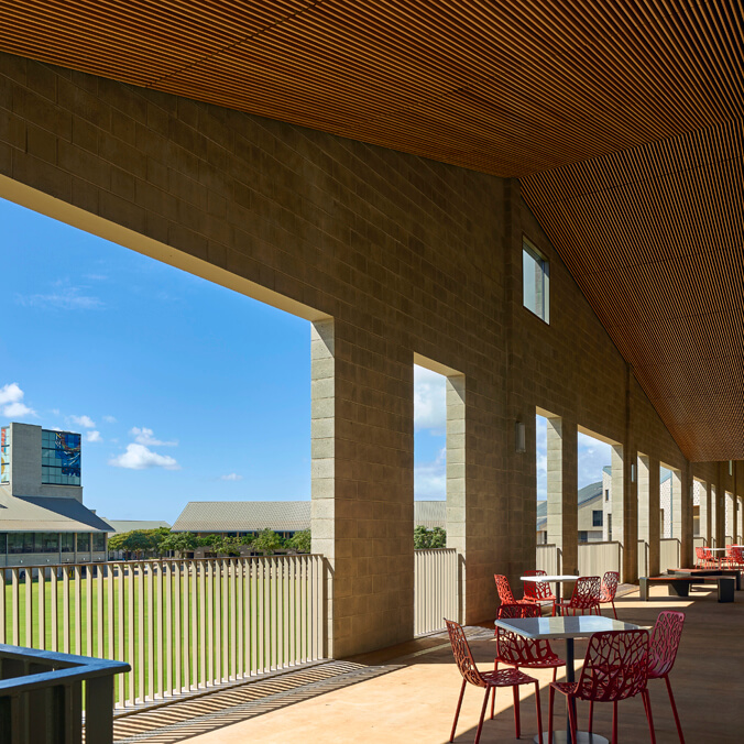 Gold rating for UH West Oʻahu Administration and Health Sciences building