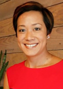 woman smiling
