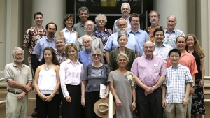 people smiling at the camera