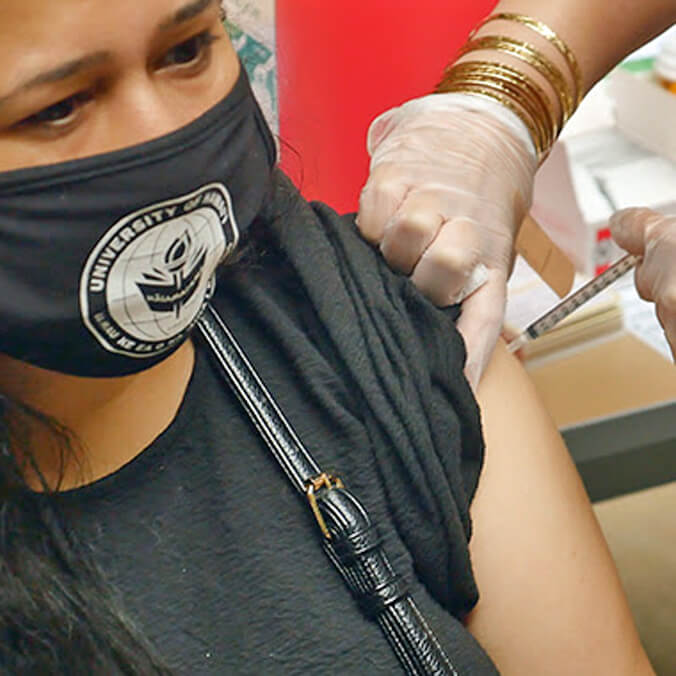 UH employees reminded to vaccinate and validate