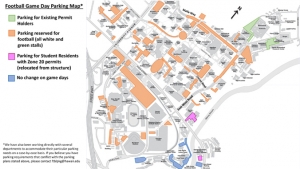 Map of U H Manoa campus