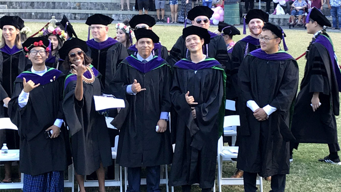 law students graduating