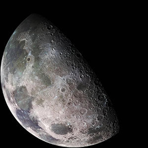 Earth’s electrons may be forming water on the Moon