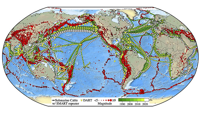 map of cables