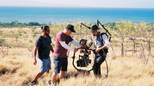 3 film crew members