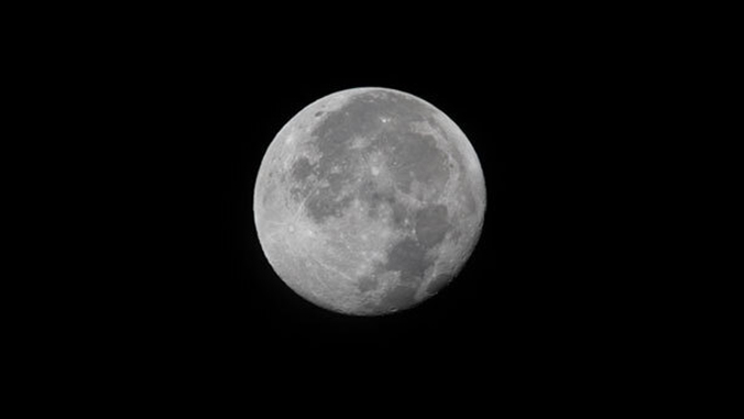 photo of the moon