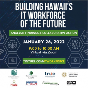 Building Hawaii's IT Workforce of the Future flyer