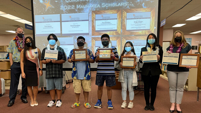 Maunakea student scholars