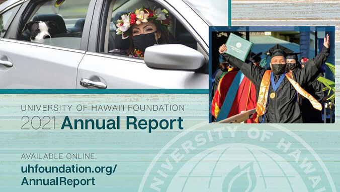 U H Foundation annual report cover